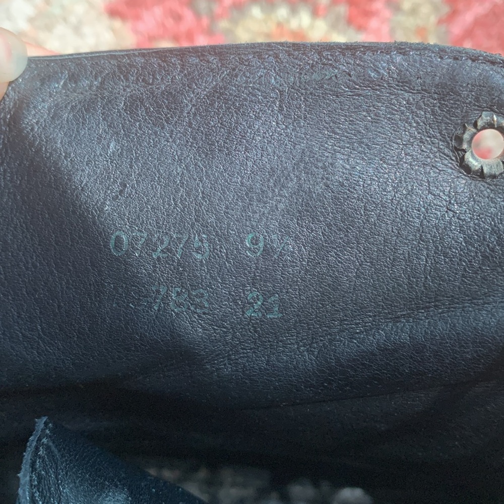 Kenneth Cole Black leather lace up Boots - Picture 14 of 15